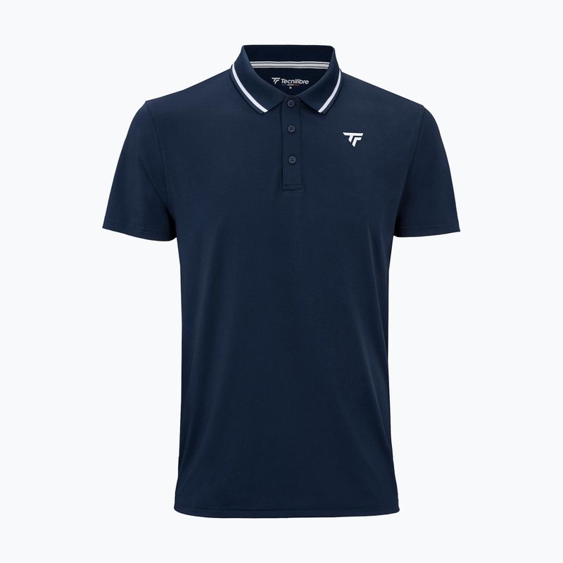 Herren Tennis-Poloshirt Tecnifibre Team Tech Polo navy blue 5