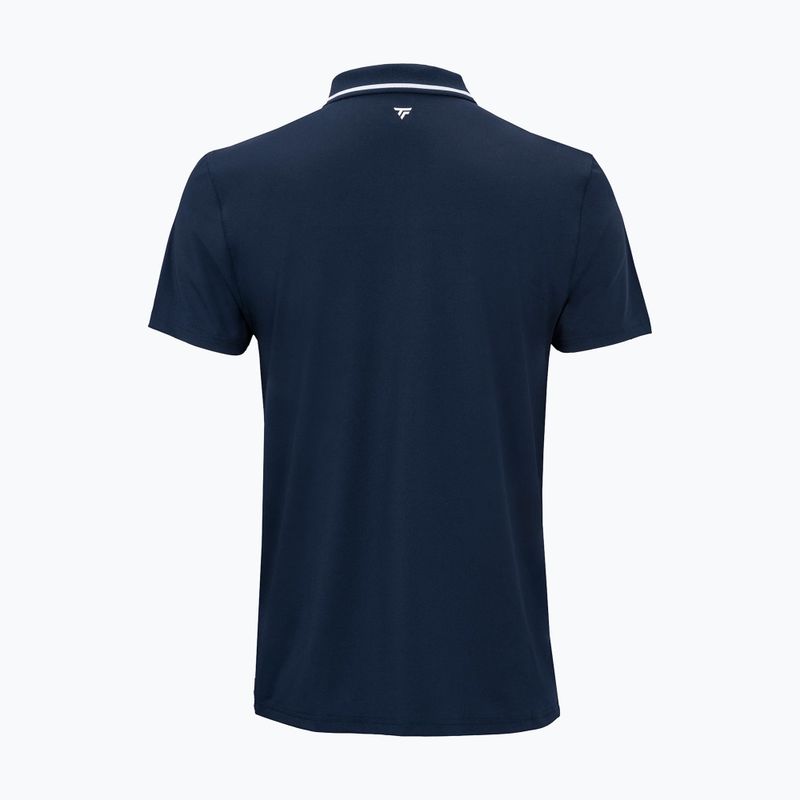 Herren Tennis-Poloshirt Tecnifibre Team Tech Polo navy blue 6