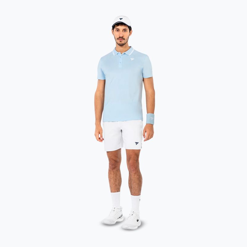 Tennisshorts Herren Tecnifibre Team Stretch Short white 2