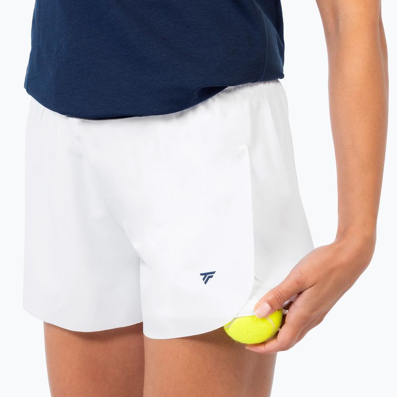 Tennisshorts Damen Tecnifibre Team Stretch Short W white 3