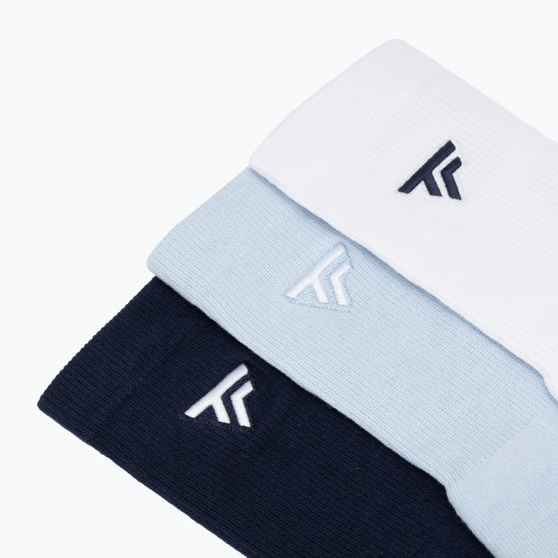 Socken Tecnifibre Classic 3 Paar white/marine 6