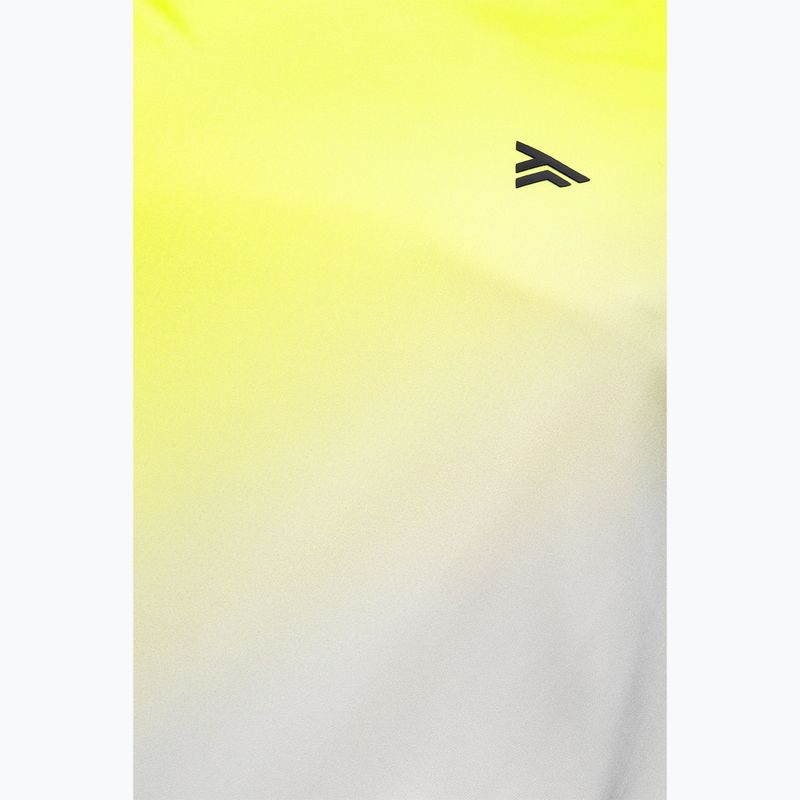 Herren-Tennisshirt Tecnifibre X-Loop Tee white/yellow 6
