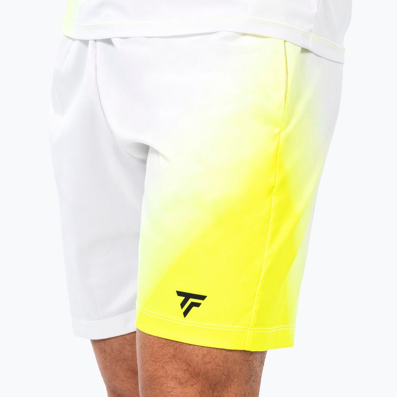 Herren-Tennisshorts Tecnifibre X-Loop white/yellow 4