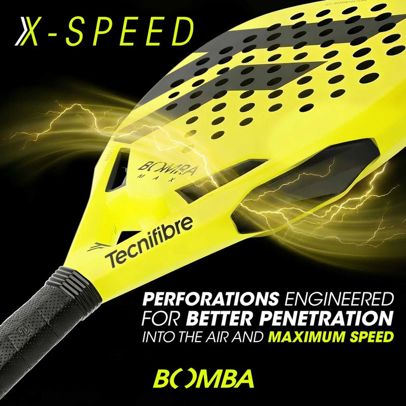 Padel-Schläger Tecnifibre Max Bomb 10