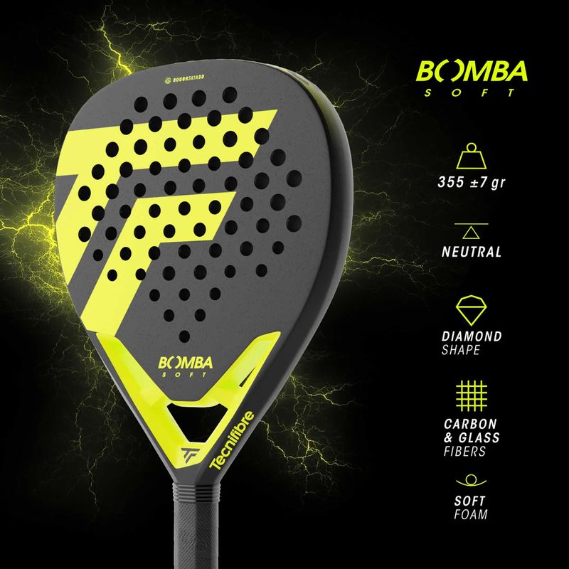 Padel-Schläger Tecnifibre Soft Bomb 2