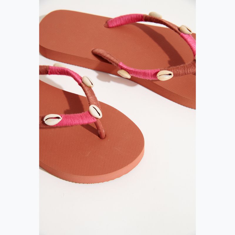 Flip-Flops Damen Bananea Moon Nilulu Seaside acajou 9