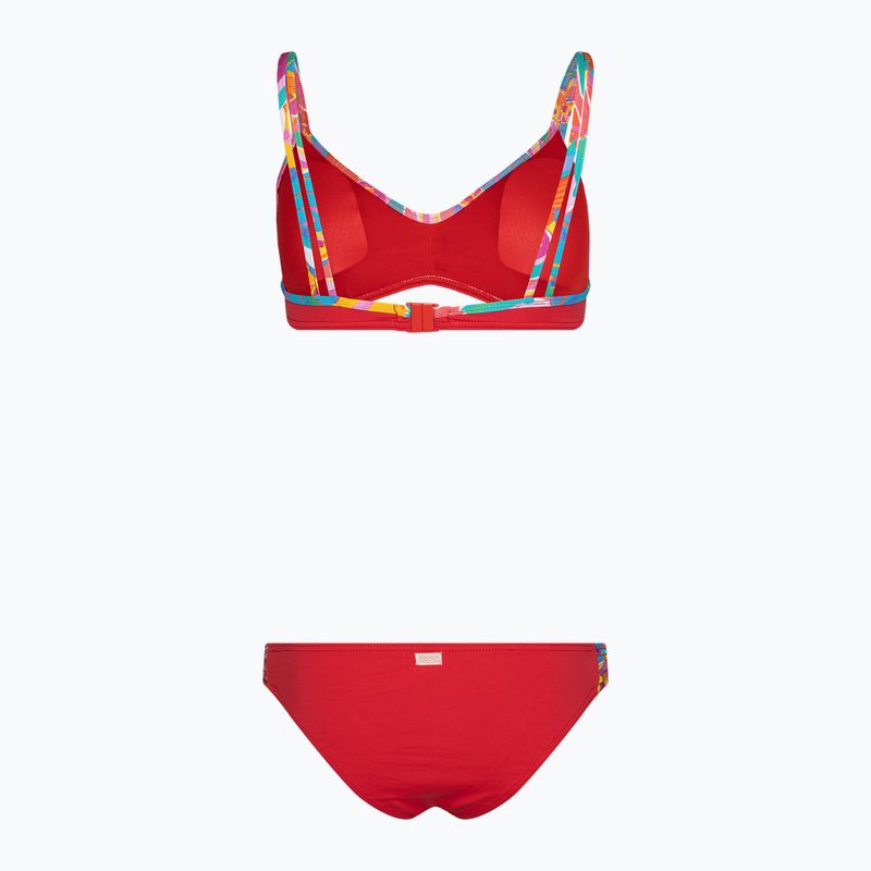 Bikini Damen Bananea Moon Tyezumma Watercolor rouge 3