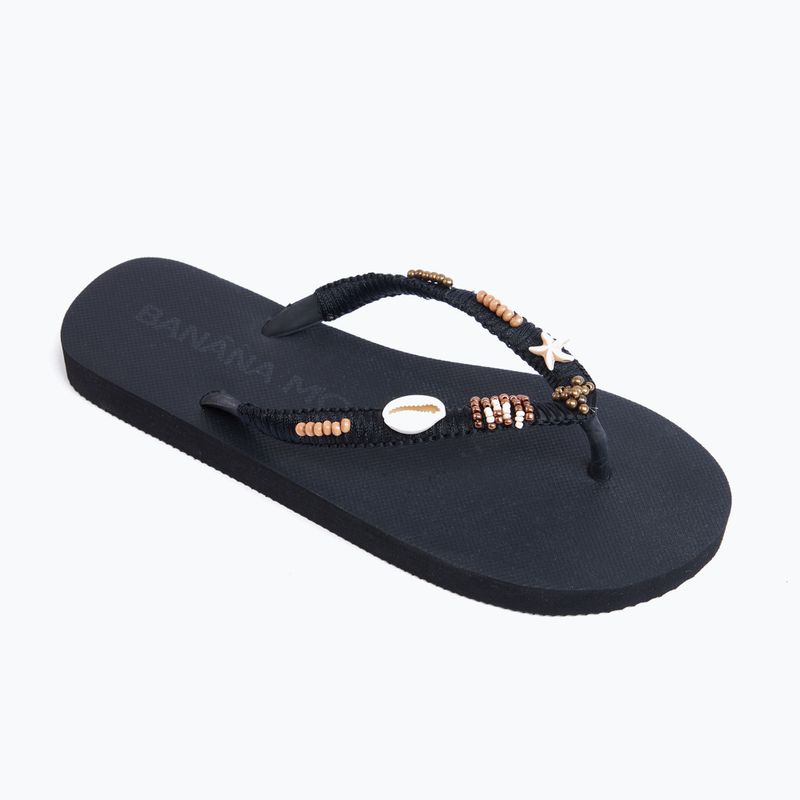 Banana Moon Luceros Tahuata noir damsie Pantoletten 8