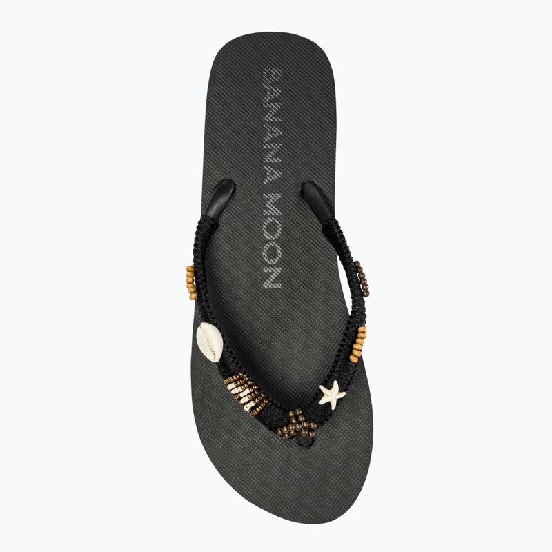 Banana Moon Luceros Tahuata noir damsie Pantoletten 5