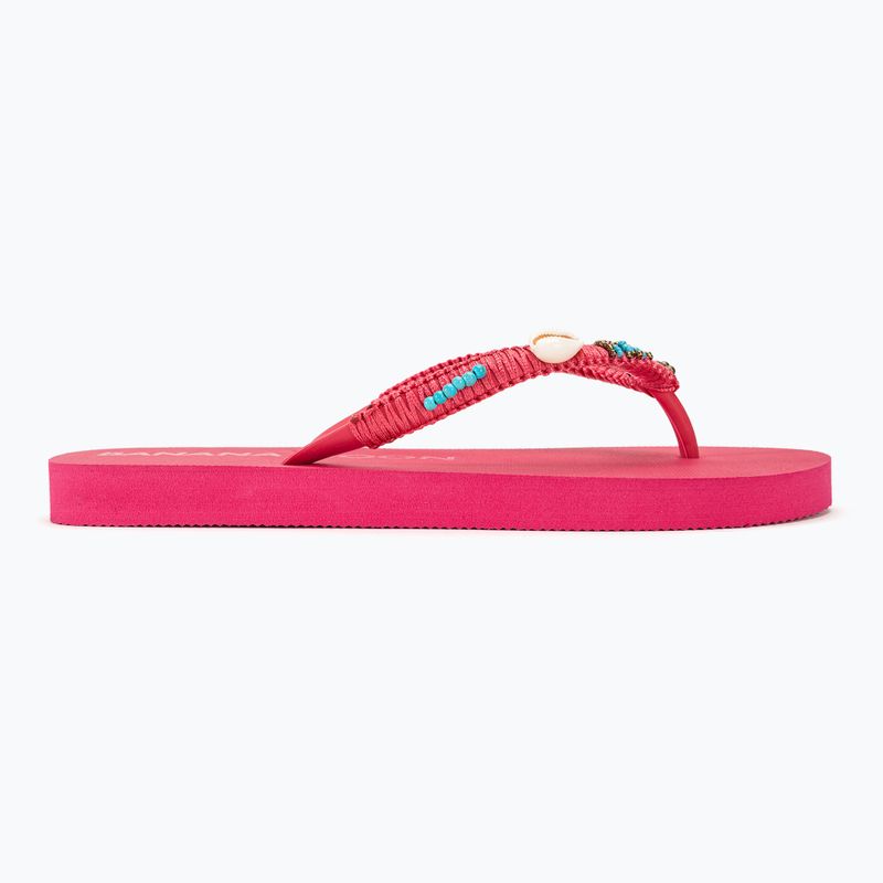 Banana Moon Luceros Tahuata fushia damsie Pantoletten 2