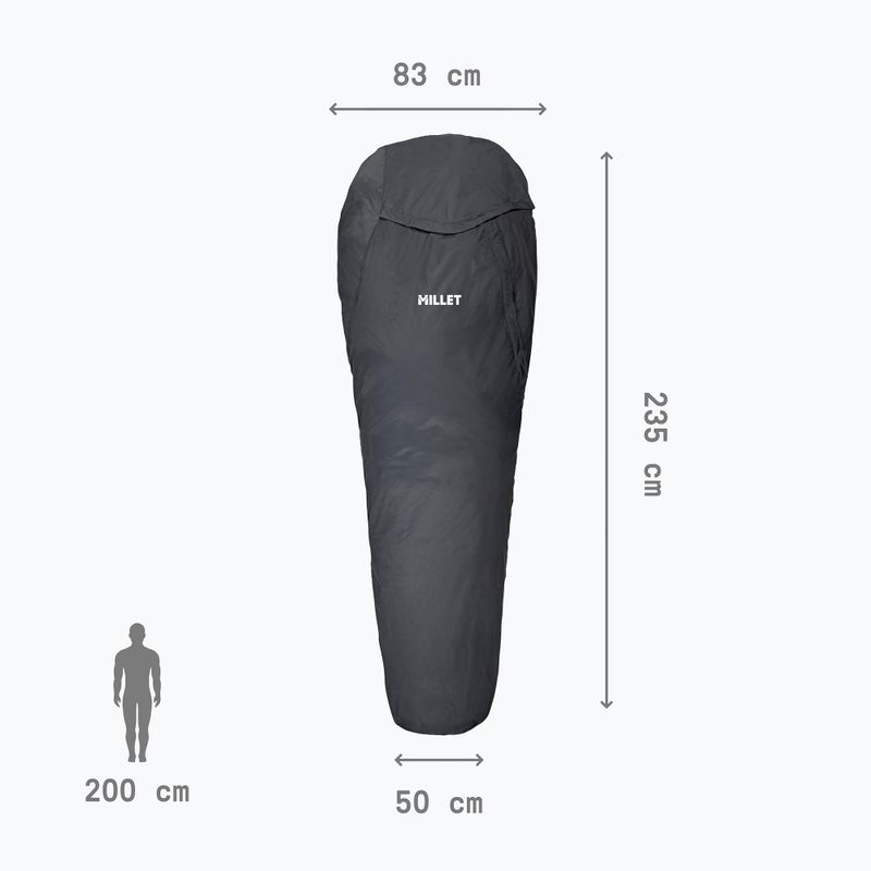 Millet Bivy Bag Asphalt Camping Laken 5