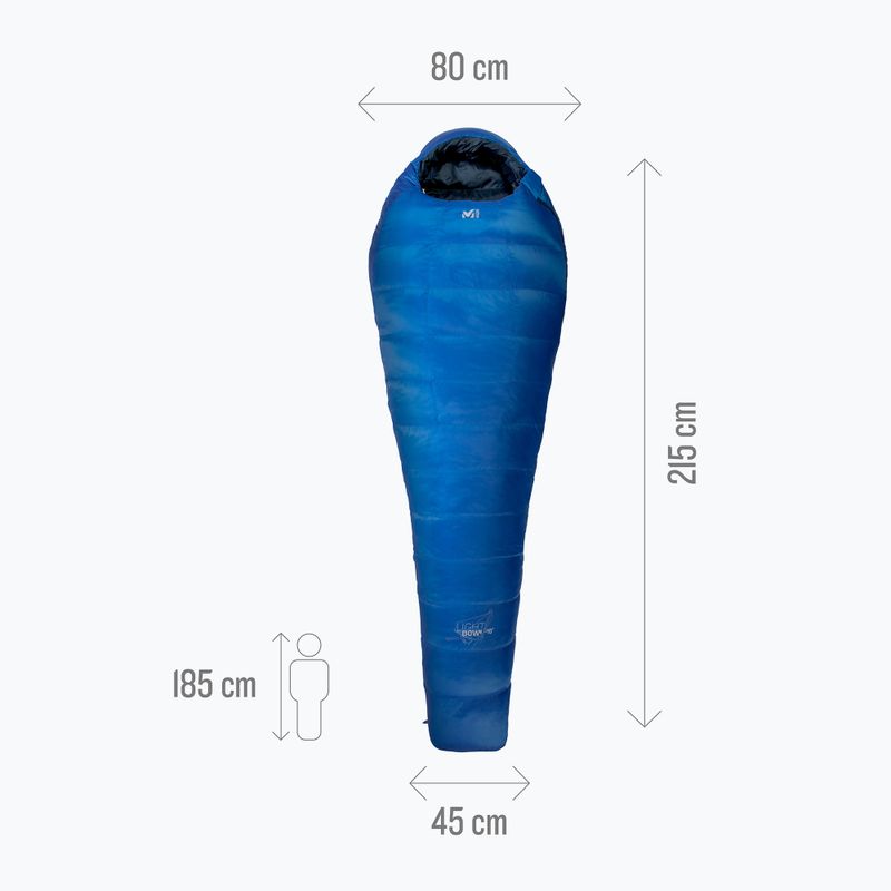 Schlafsack Millet Light Down -10 blue 4