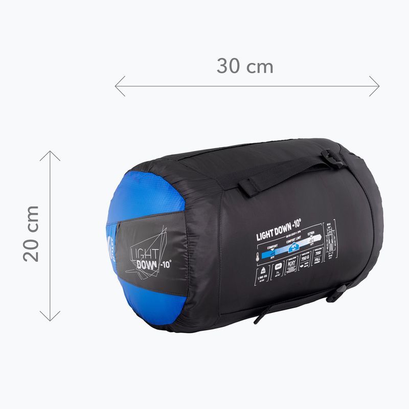Schlafsack Millet Light Down -10 blue 5