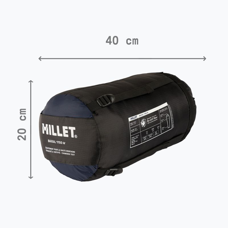 Millet Baikal 1100 Saphir Damenschlafsack 5