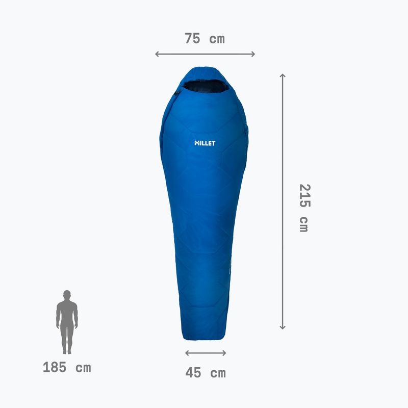 Millet Baikal 750 Regular Himmelstaucher Schlafsack 4