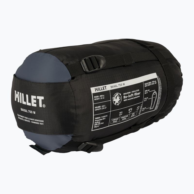 Millet Baikal 750 Damenschlafsack rechts saphir 3