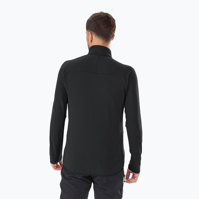 Sweatshrit Hoodie Herren Millet Fusion Grid black/noir 3