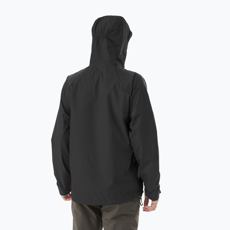 Herren Regenjacke Millet Fitz Roy schwarz/noir 3
