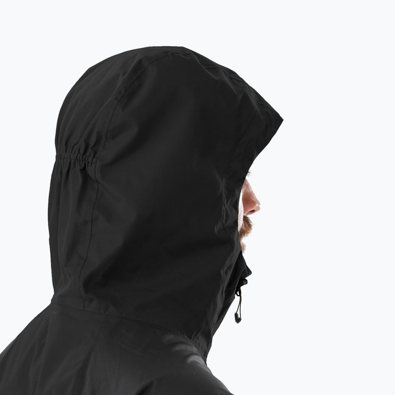 Herren Regenjacke Millet Fitz Roy schwarz/noir 4