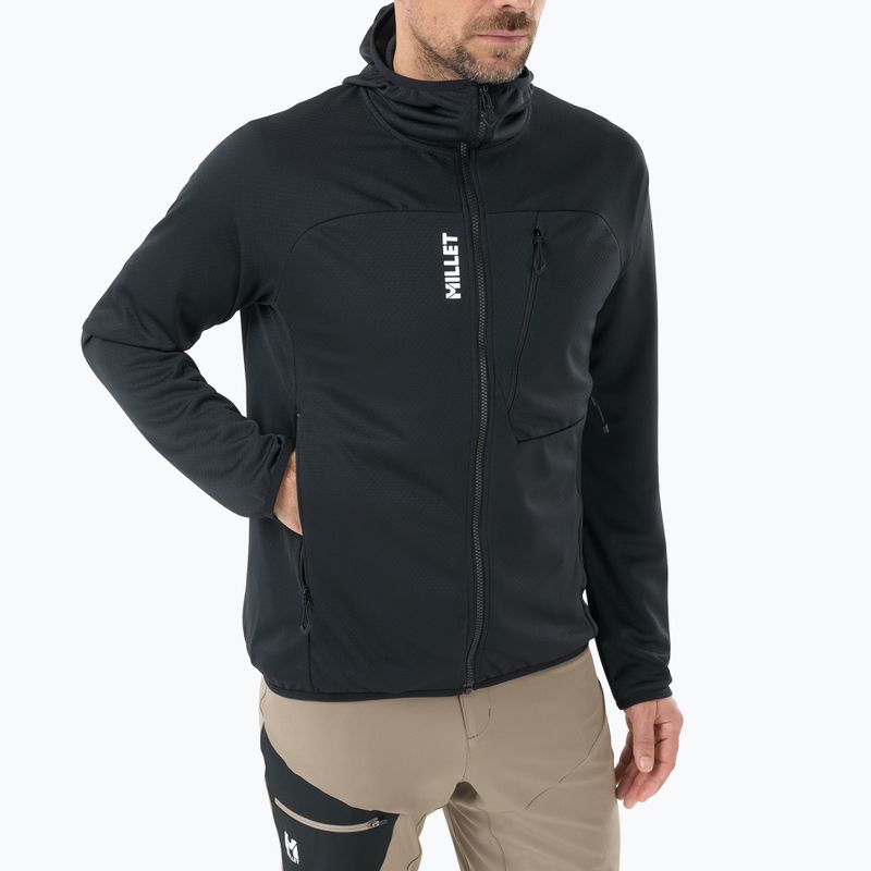 Herren-Trekkingsweatshirt Millet Lokka Hoodie III black 4