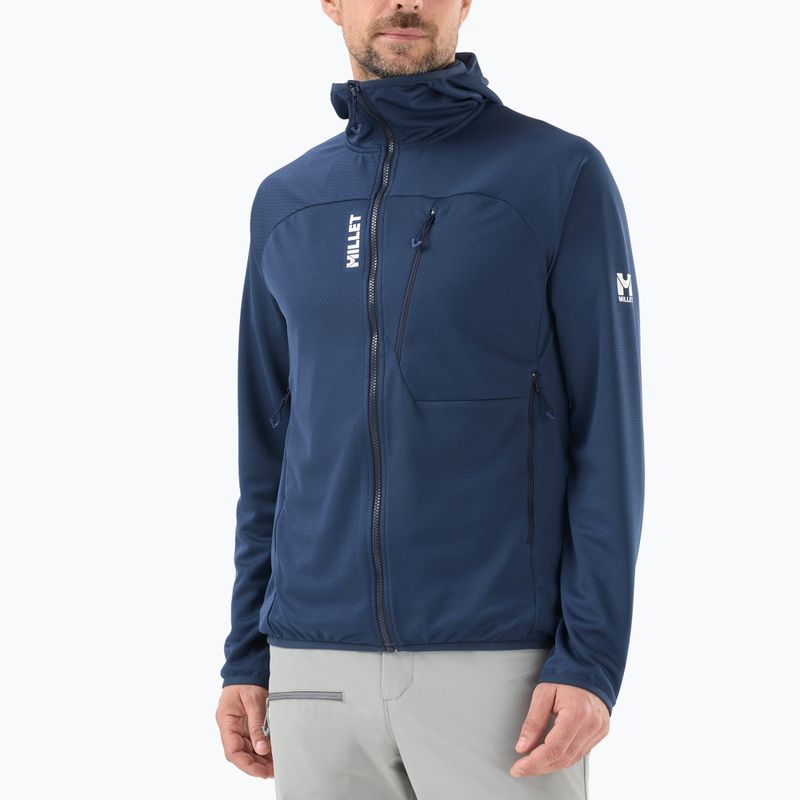 Herren-Trekkingsweatshirt Millet Lokka Hoodie III sapphire