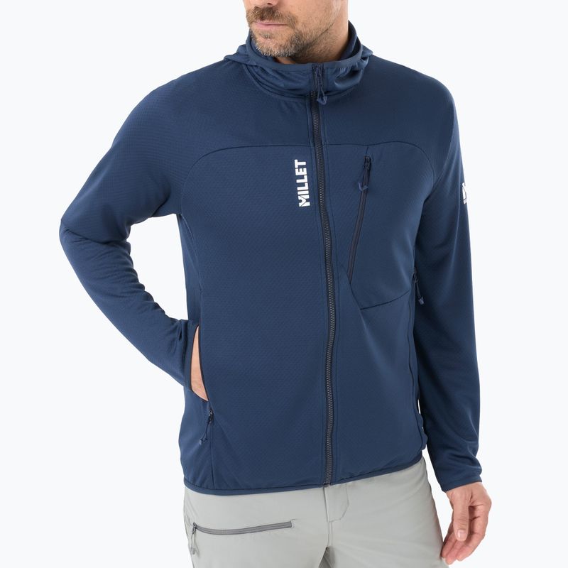 Herren-Trekkingsweatshirt Millet Lokka Hoodie III sapphire 4