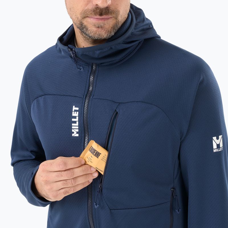 Herren-Trekkingsweatshirt Millet Lokka Hoodie III sapphire 5