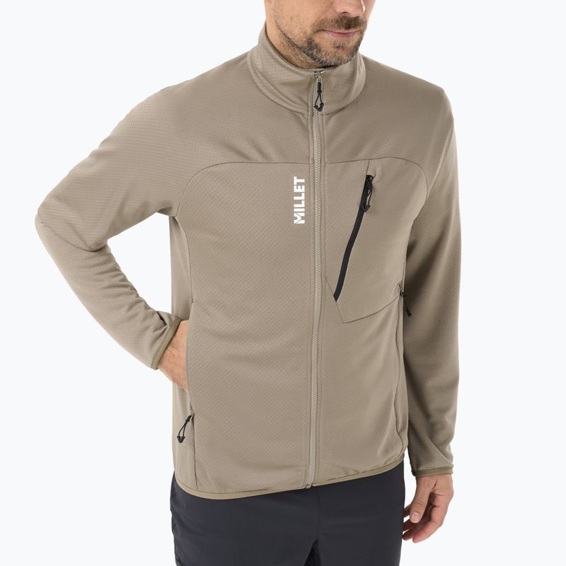 Herren-Trekkingsweatshirt Millet Lokka JKT III dorite 4