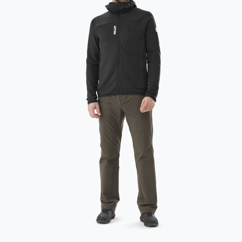 Herrenpullover Millet Seneca Fleece Hoodie black 2