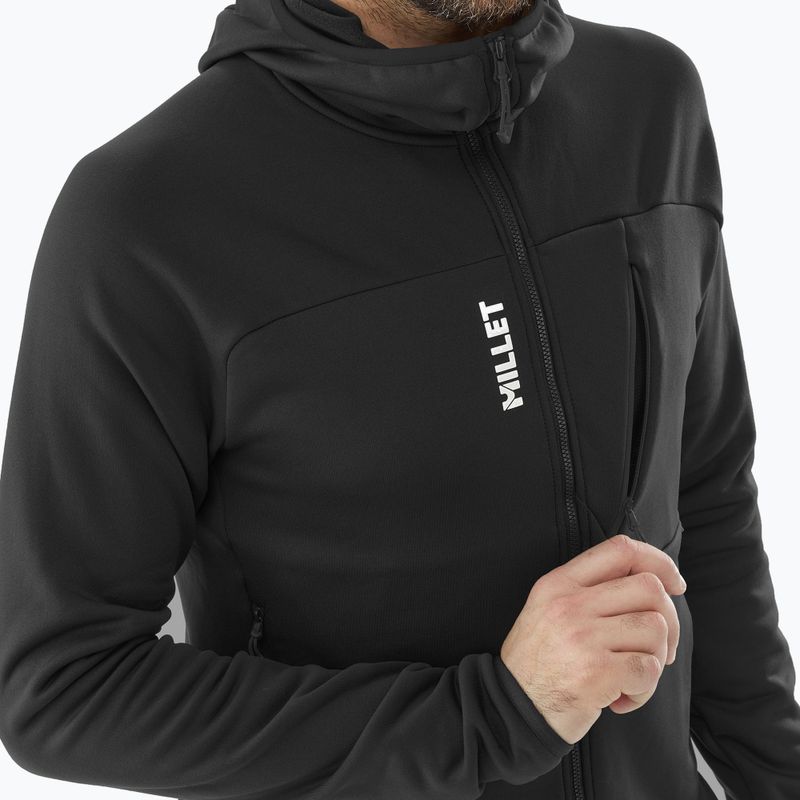Herrenpullover Millet Seneca Fleece Hoodie black 4