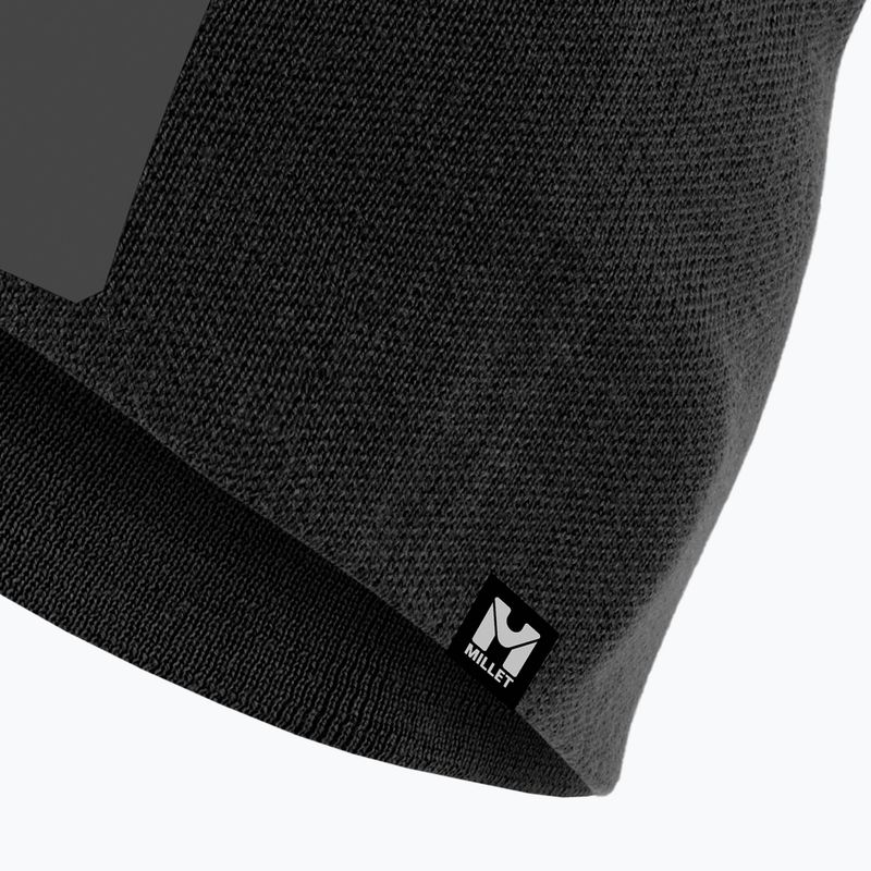 Wintermütze Millet Logo Beanie noir/tarmac 3