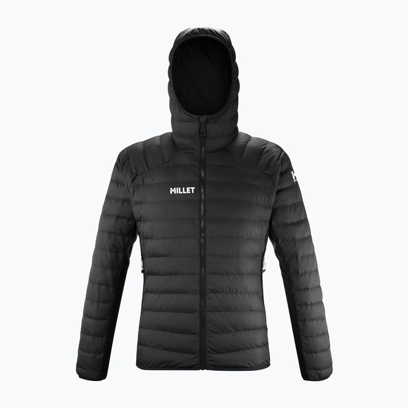 Gefütterte Herrenjacke Millet Fitz Roy Warm Hoodie black 5
