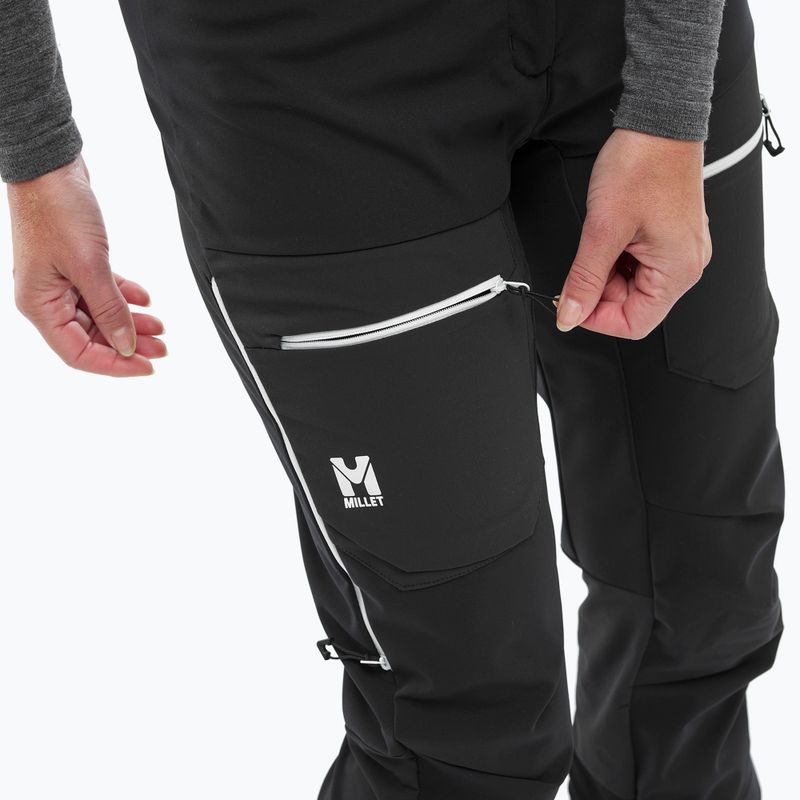 Damen Skitourenhose Millet M White Shield black 5