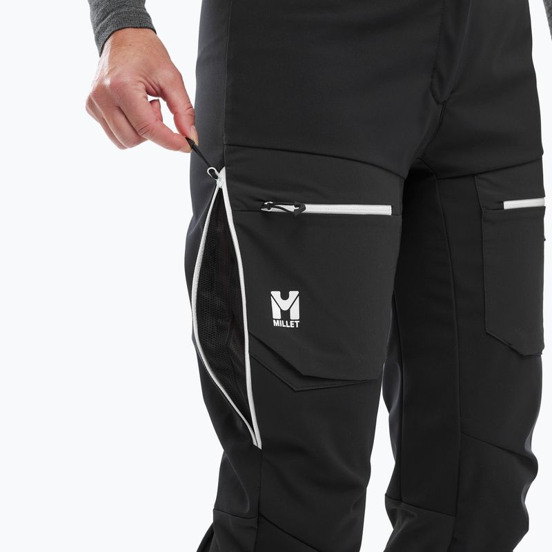 Damen Skitourenhose Millet M White Shield black 6