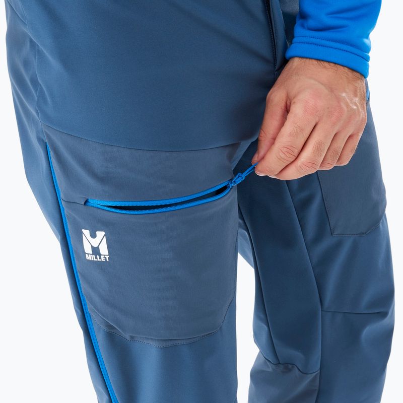 Herren-Skitourenhose Millet M White Shield navy blue 5