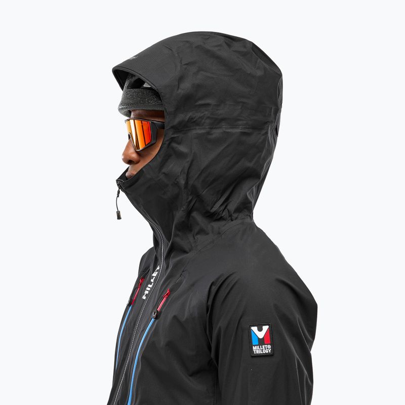 Herren-Regenjacke Millet Trilogy Jorasses PTX black 4