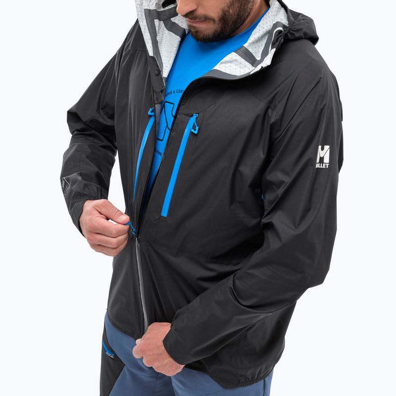 Herren-Regenjacke Millet Wanaka Light 2.5L black 3