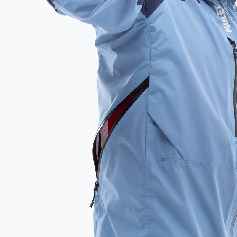 Herren-Regenjacke Millet Wanaka Light 2.5L coronet blue/sapphire 4