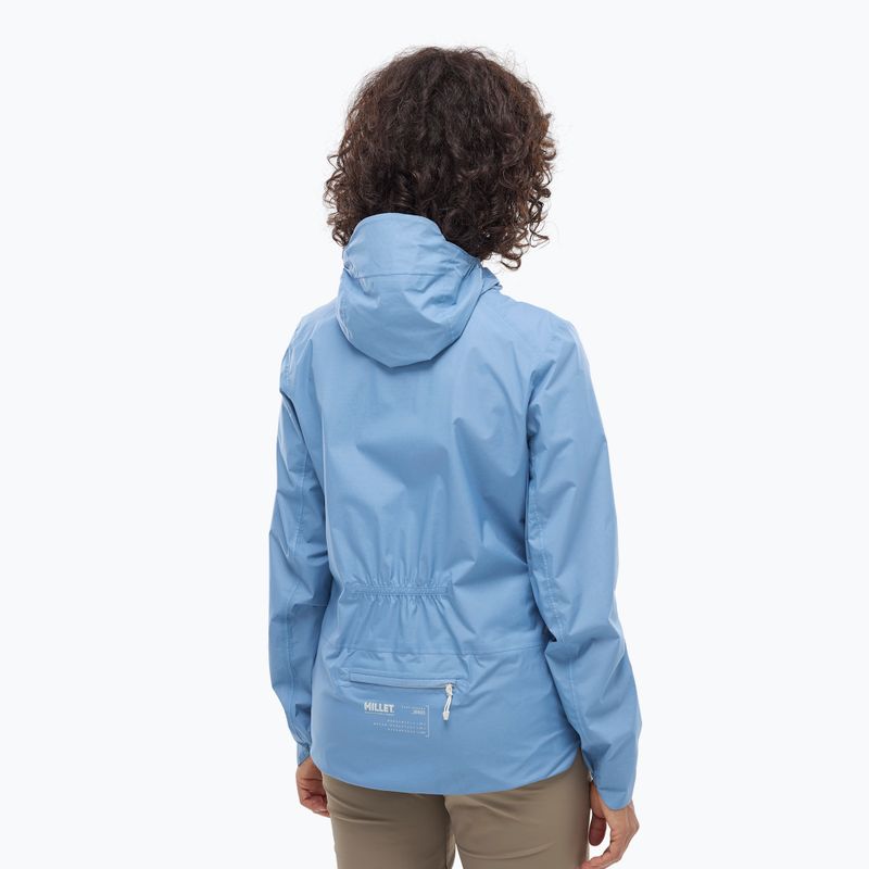 Damen-Regenjacke Millet Wanaka Light 2.5L coronet blue 3
