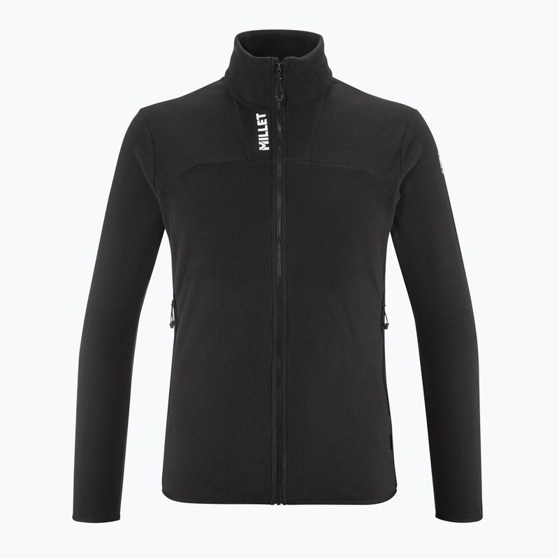 Fleecejacke für Herren Millet Ubic Lightgrid black 6