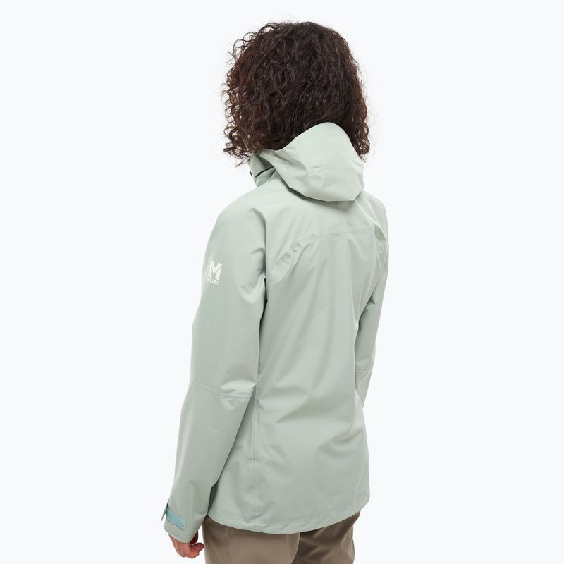 Damen-Regenjacke Millet Seneca GTX 3L seaweed 3