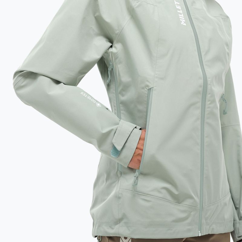 Damen-Regenjacke Millet Seneca GTX 3L seaweed 5