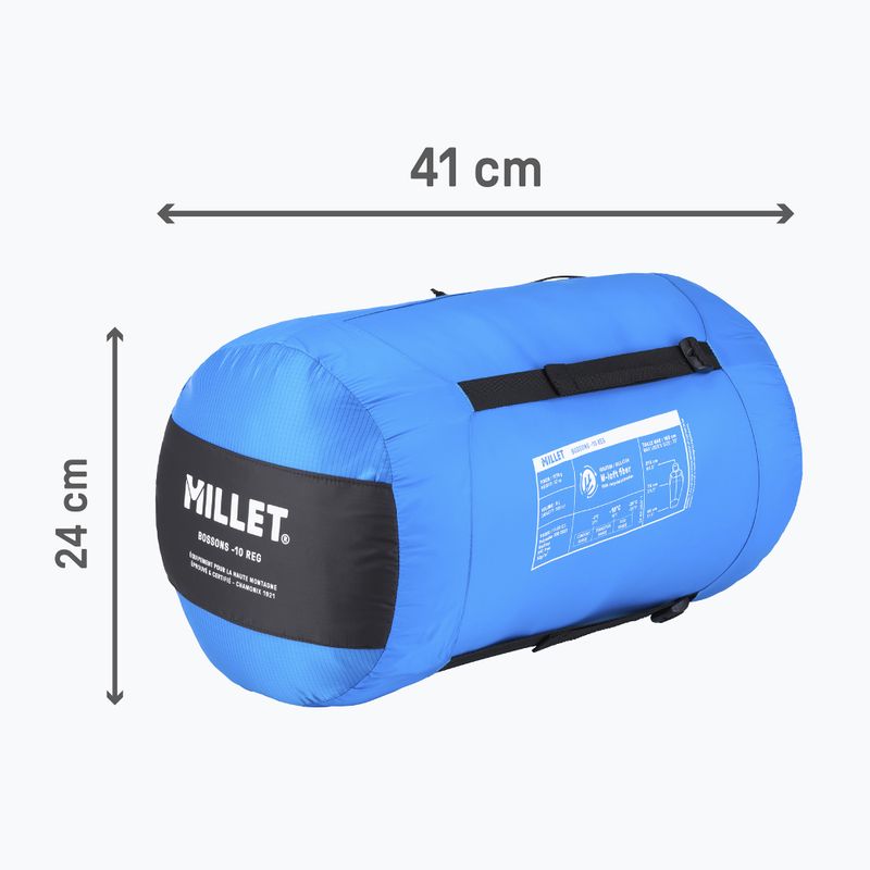Schlafsack Millet Bossons -10 Regular icon blue/black 5