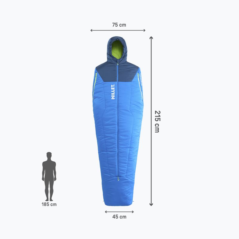 Millet Schlafsack BoSSons -2° Regular icon blau 4