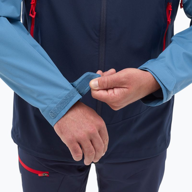 Herren Regenjacke Millet Fitz Roy saphir/koronett blau 5