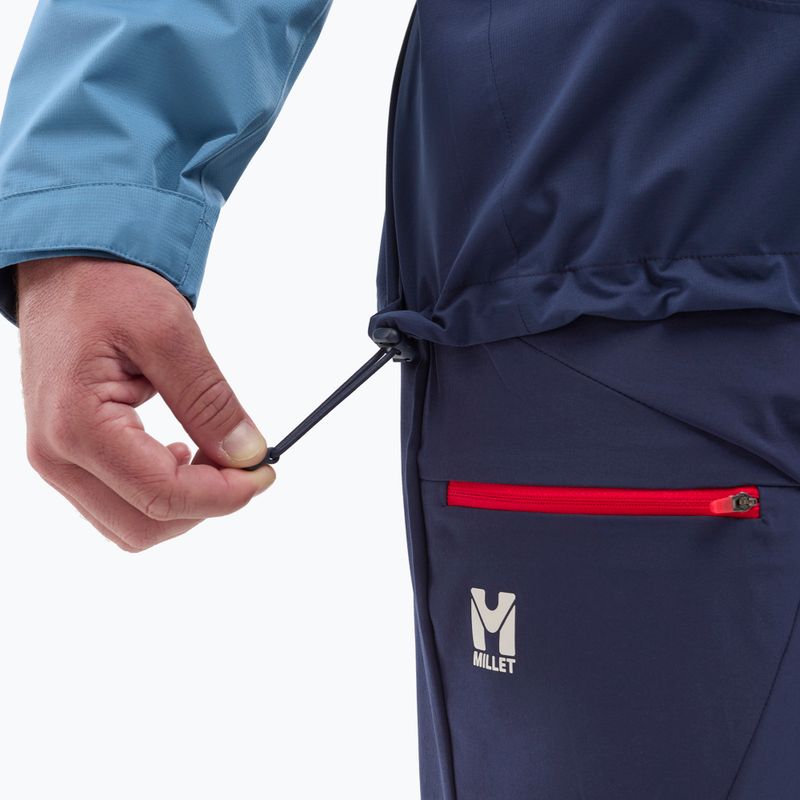 Herren Regenjacke Millet Fitz Roy saphir/koronett blau 6