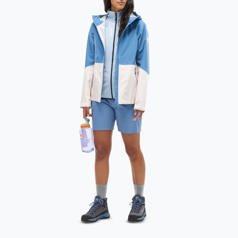 Damen Regenjacke Millet Fitz Roy Vanillecreme/Koronet 2