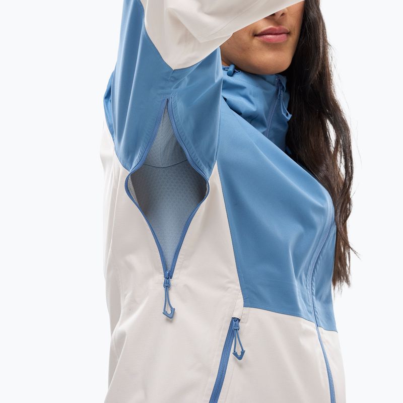 Damen Regenjacke Millet Fitz Roy Vanillecreme/Koronet 4