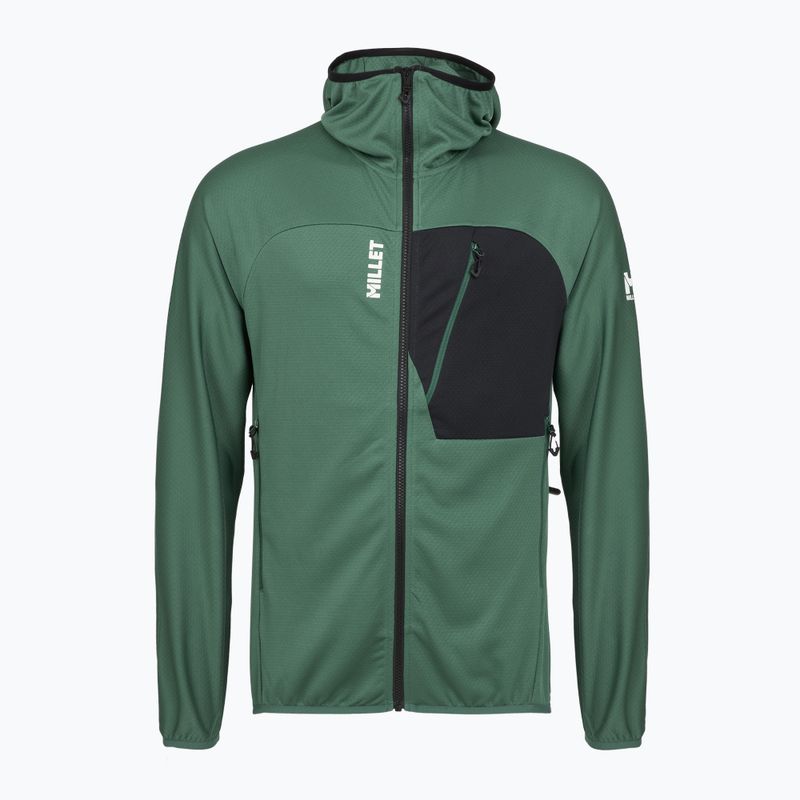 Herren-Trekking-Sweatshirt Millet Lokka Hoodie III Flasche