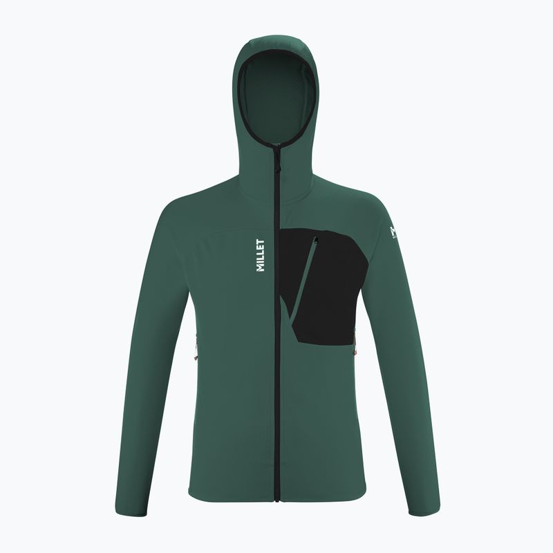 Herren-Trekking-Sweatshirt Millet Lokka Hoodie III Flasche
